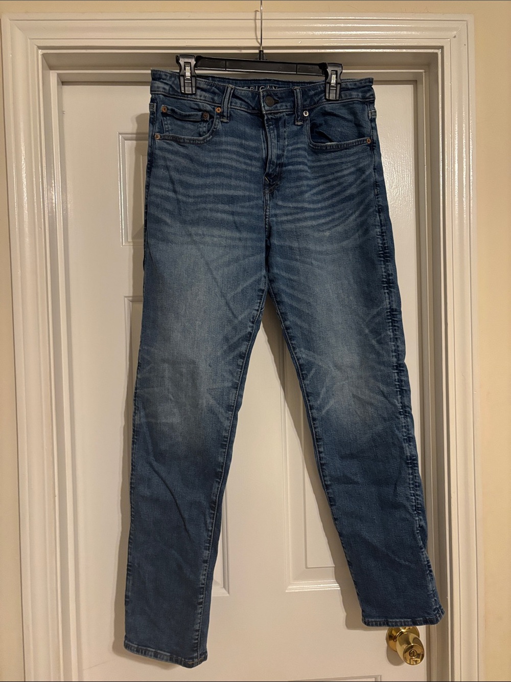 American Eagle Outfitters Slim Straight Blue Jeans